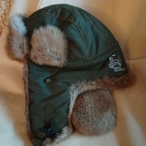 LL Bean Mad Bomber Ladies Fur Lined Hat